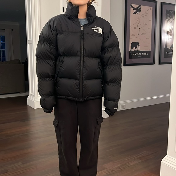 Mens North Face Retro Nuptse Jacket - Picture 5 of 8